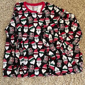 NWT - The Children's Place - GLOW IN THE DARK Christmas PJ Set - Size L